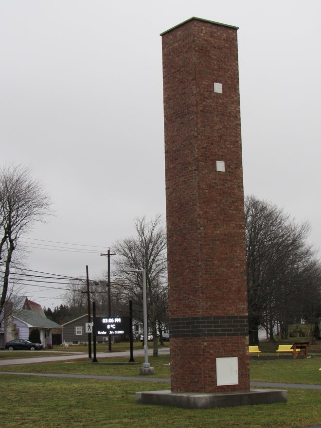 Chimney Swift Roost, Bridgetown, NS on Jan. 1, 2023 - Larry Neily